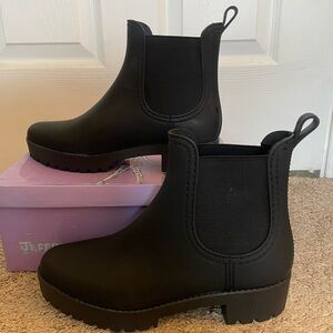 NIB Jeffrey Campbell Cloudy Rain Boots